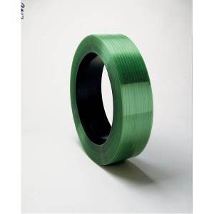 1/2 inch  x .020 x 7200' IPS Green Smooth Machine Grade Polyester Strap 16x6 600lb Break Strength